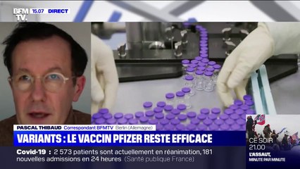 Download Video: Covid-19: BioNTech assure que son vaccin reste efficace contre les variants identifiés au Royaume-Uni et en Afrique du Sud