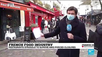 The impact of the pandemic on French food, tourism industries
