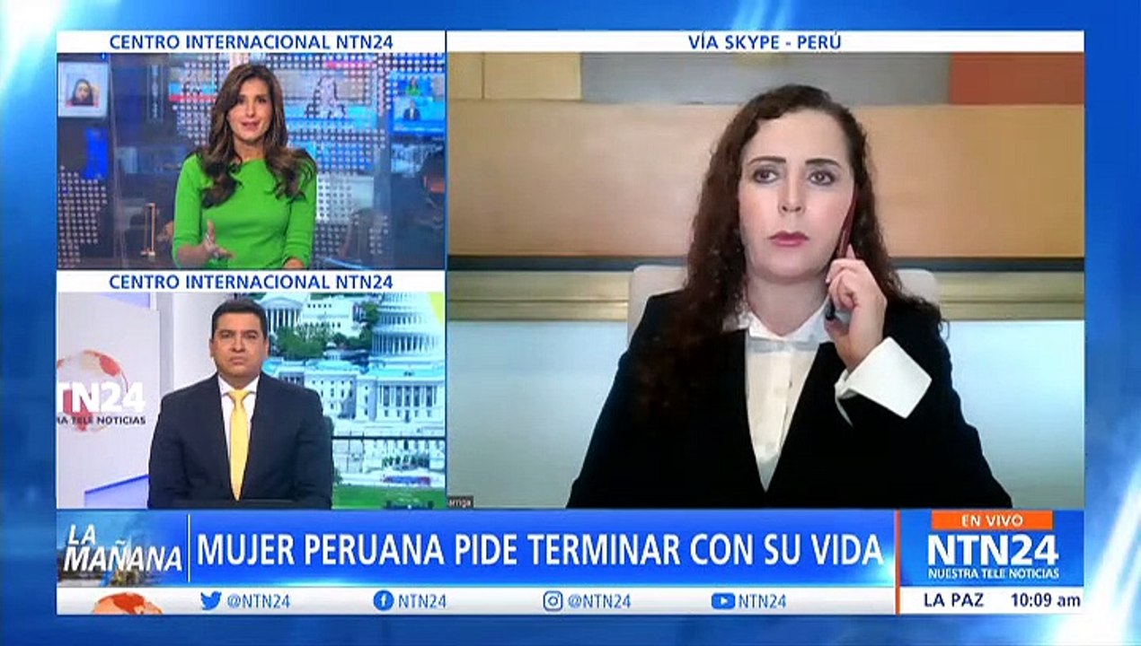 Mujer peruana que sufre una enfermedad degenerativa pide una muerte digna