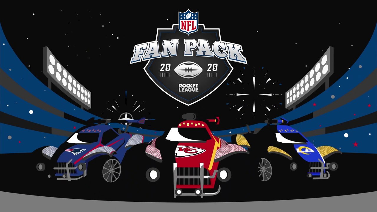 Rocket League: Pack de stickers NFL