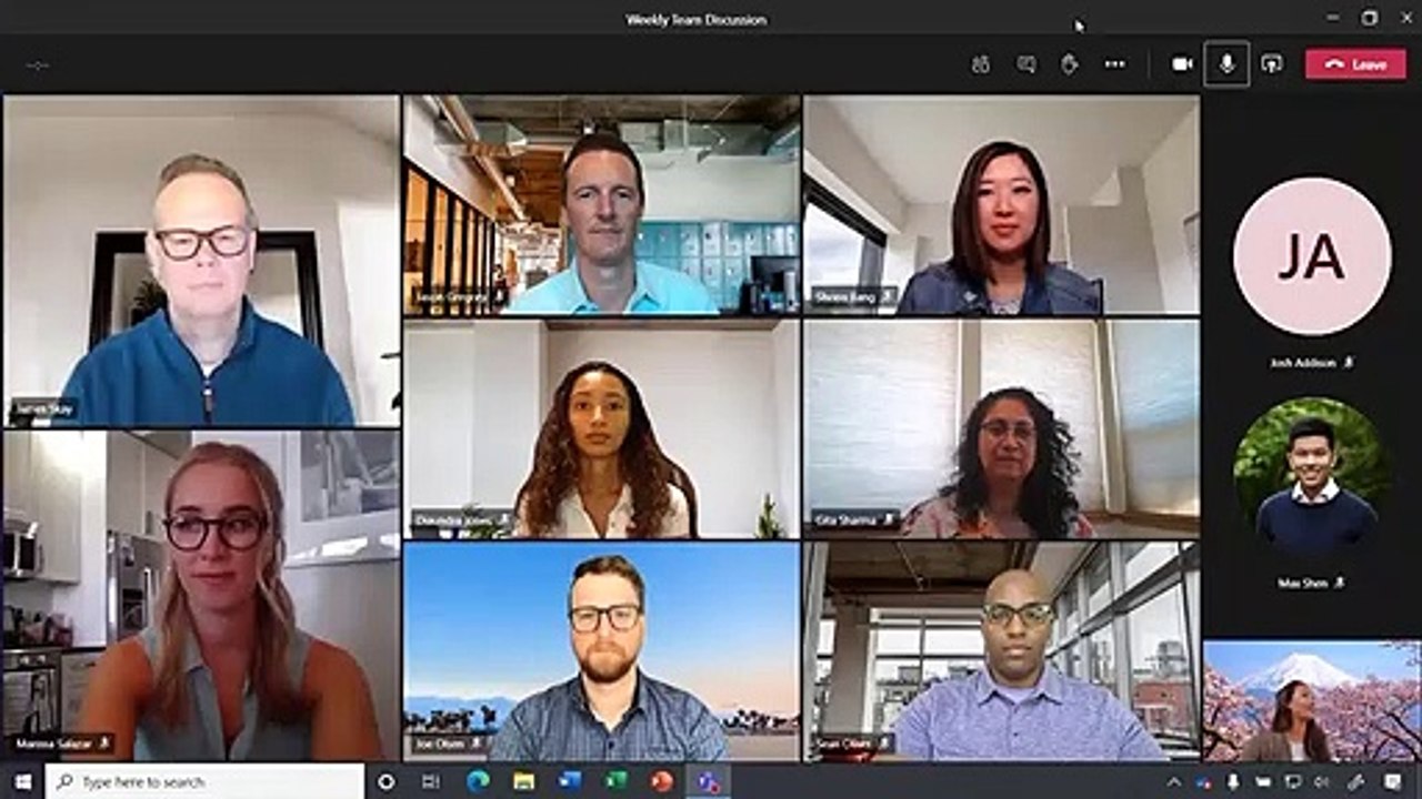 Présentation du  mode Dynamic View de Microsoft Teams