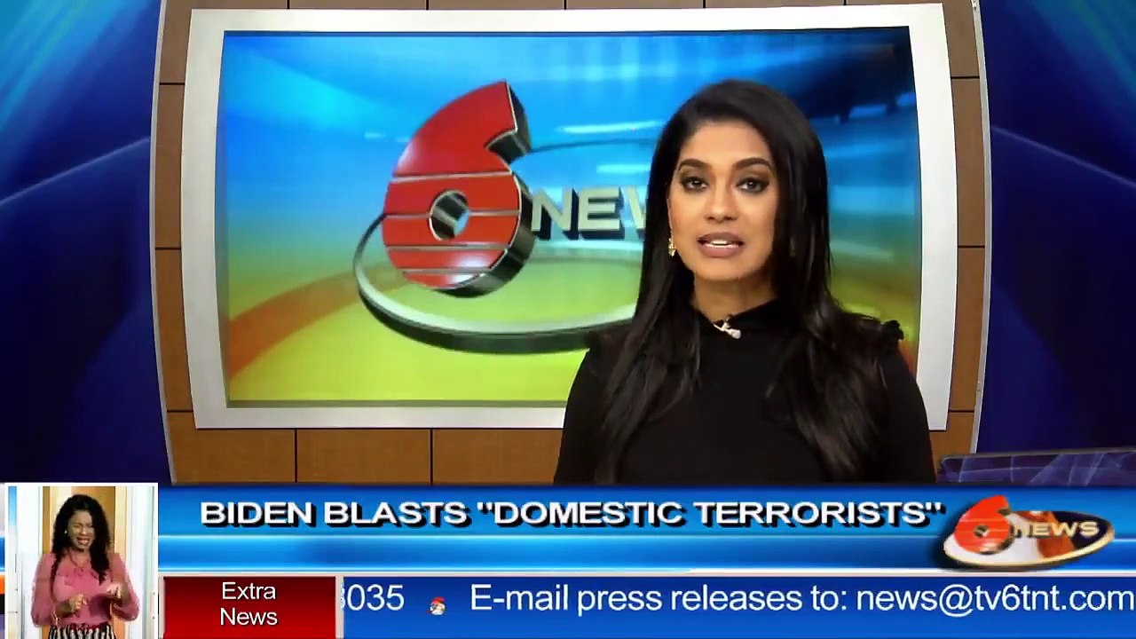 President-elect Joe Biden blasts "Domestic terrorists"