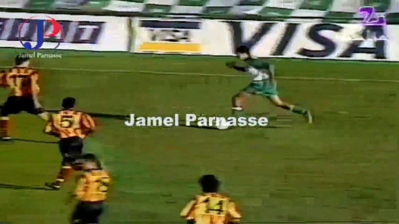 الشوط الثاني  مباراة الرجاء الرياضي و الترجي التونسي 0-0 ذهاب نهائي دوري ابطال افريقيا 1999