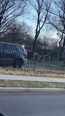 Suspect Tries to Take Cop Car