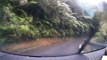 Dashcam Catches Massive Landslide