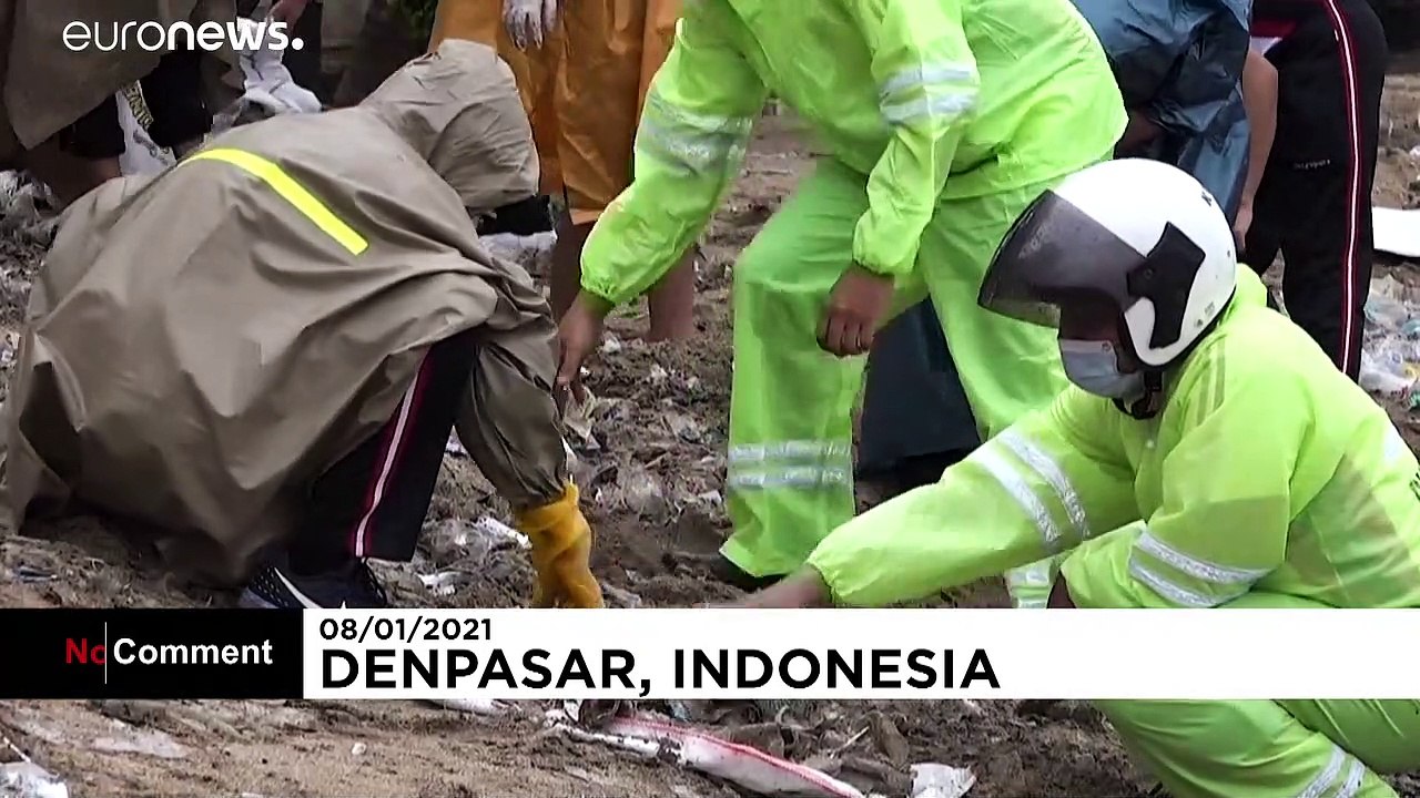 Indonésie : les plages de Bali souillées par des montagnes de déchets plastiques
