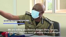 Ugandan police chief refuses to apologise for violence against journalists