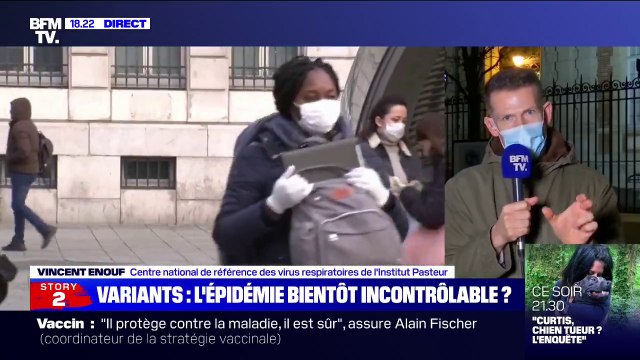 Vincent Enouf (Institut Pasteur): On est en train de mettre en place des tests PCR spécifiques pour le variant anglais du Covid-19