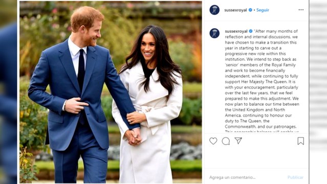 Harry y Meghan cumplen su primer año desde el anuncio del 'Megxit'