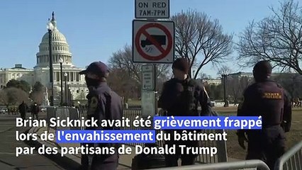 Violences au Capitole: le bilan s'alourdit à cinq morts dont un policier