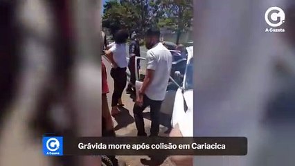 Grávida morre após colisão em Cariacica