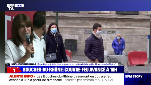 Couvre-feu à 18h dans les Bouches-du-Rhône: pour Michèle Rubirola, il faut arrêter de faire des mesures pour faire des mesures