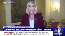 Marine Le Pen (RN) sur le couvre-feu à 18h: 
