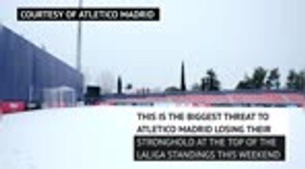'It's impossible' - snow shakes up Atleti's preparations