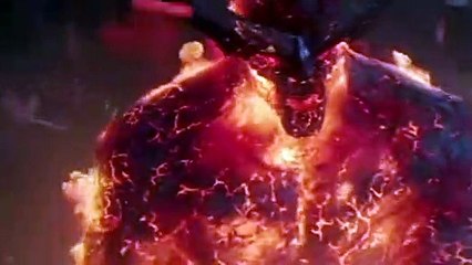Hulk vs Surtur fight scene in Thor Ragnarok(2017)