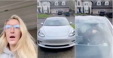 Tesla lança atualização que permite mudar o som da buzina… esta mulher fez a sua escolha!