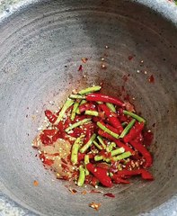 Spicy noodle salad. Thai Food