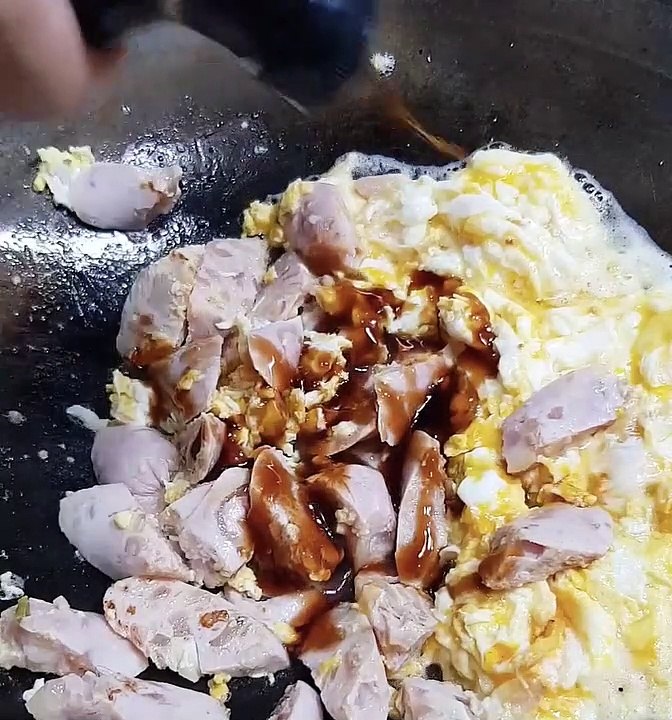 Fried egg. Thai Food
