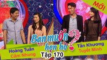 BẠN MUỐN HẸN HÒ #170 | Chàng trai Sài Gòn tuyên bố còn Tờ Rinh làm bà mối Cát Tường hú hồn 