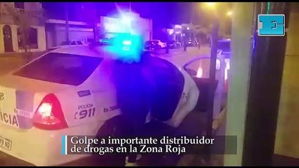 Golpe a importante distribuidor  de drogas en la Zona Roja