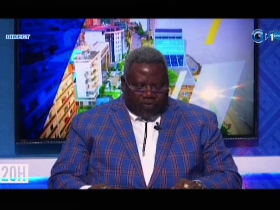 RTG/ Le plateau du JT reçoit le Président du Centre Gabonais des Élections