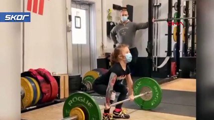 Kanadalı 7 yaşındaki halterci ABD şampiyonu oldu