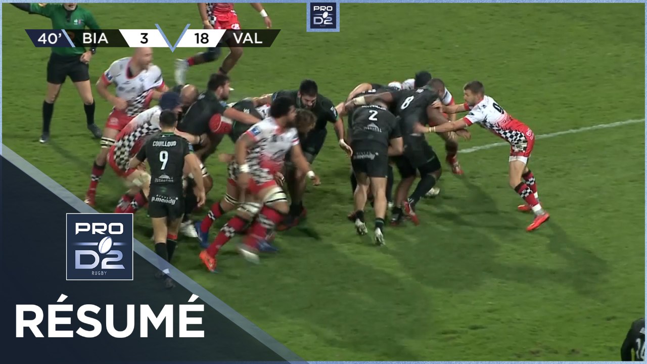 PRO D2 - Résumé Biarritz Olympique-Valence Romans Drôme Rugby: 29-31 - J15 - Saison 2020/2021