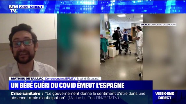 Covid-19: un bébé espagnol de trois mois est sorti de l'hôpital après 70 jours en soins intensifs