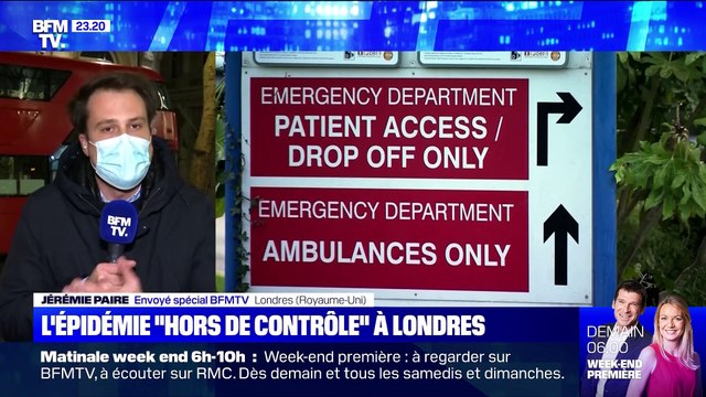 L'épidémie hors de contrôle à Londres (2) - 08/01