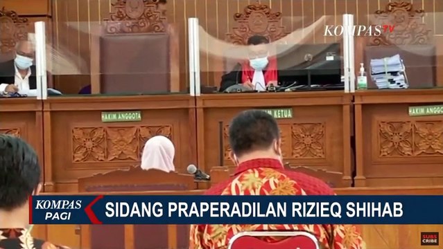 Sidang Praperadilan Rizieq Shihab, Polda Metro Jaya Hadirkan Dua Saksi