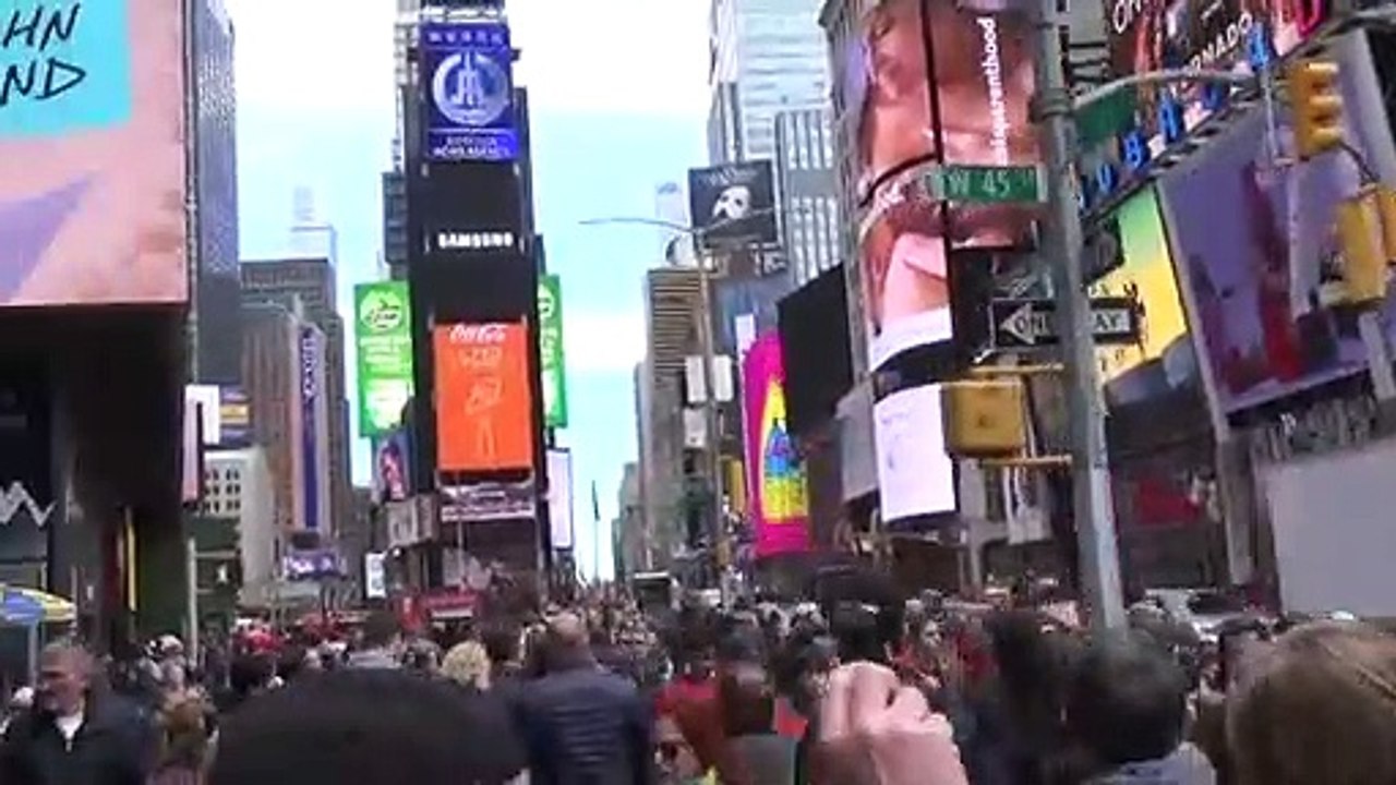 7th Avenue Manhattan in New York City