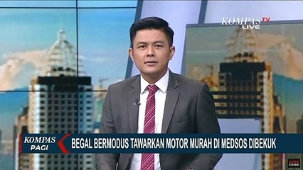 Dalih Tawarkan Motor Murah di Facebook, Dua Begal  Ditangkap Polisi