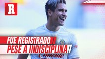 Alexis Peña fue registrado con Chivas pese a indisciplina