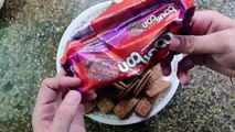 Bourbon Biscuit Eggless Cake_ 3 ingredients Eggless Chocolate Cake Recipe _ Jassie Vlogs
