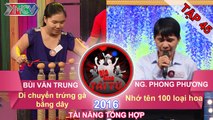 GIA ĐÌNH TÀI TỬ - Tập 45 | Di chuyển trứng gà bằng dây | Nhớ tên 100 loài hoa | 24/07/2016