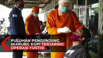 Puluhan Pengunjung Warung Kopi di Grobogan Terjaring Operasi Protokol Kesehatan