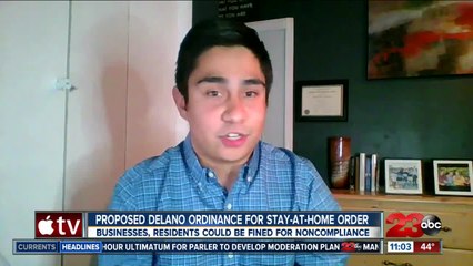 Video herunterladen: Proposed Delano ordinance for stay-at-home-order