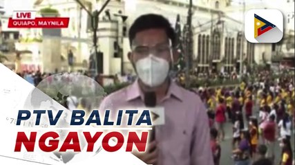 #PTVBalitaNgayon | Mga senior citizen at menor de edad, pumunta pa rin sa Quiapo Church para dumungaw sa Itim na Poong Nazaren