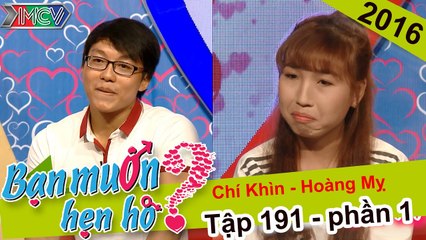 Bạn muốn hẹn hò hay nhất #275 | Phiên bản "Chị ơi! Anh yêu em" với cặp đôi hài hước trên sân khấu