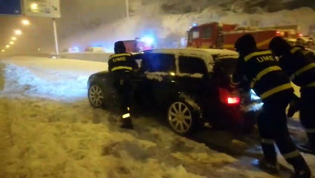 La UME despliega 98 militares y 48 vehículos en la operación de Madrid