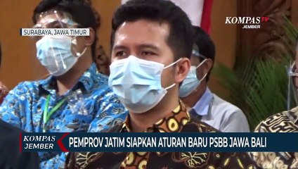 Download Video: Pemprov Jatim Siapkan Mekanisme Pelaksanaan PSBB Jawa Bali