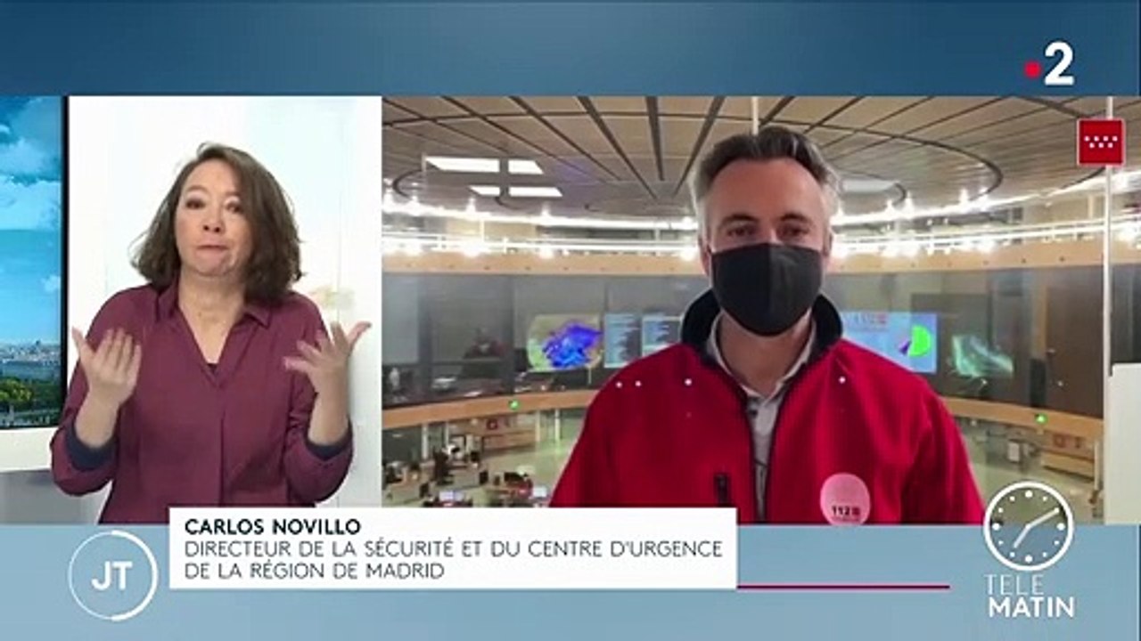 Espagne : la tempête Filomena provoque des chutes de neige historiques