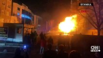 Trafo yangını paniğe neden oldu | Video