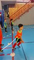 Premier entrainement au gymnase pour nos U6U7