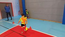 Premier entrainement au gymnase pour nos U6U7