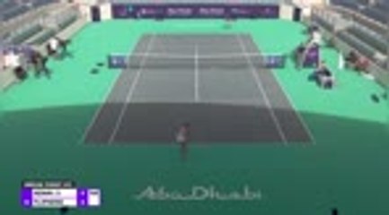 Abu Dhabi - Kenin profite de la blessure de Flipkens