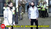 KGF Rocky Bhai YASH spotted at Mumbai Airport | KGF2 | The Insight NOW