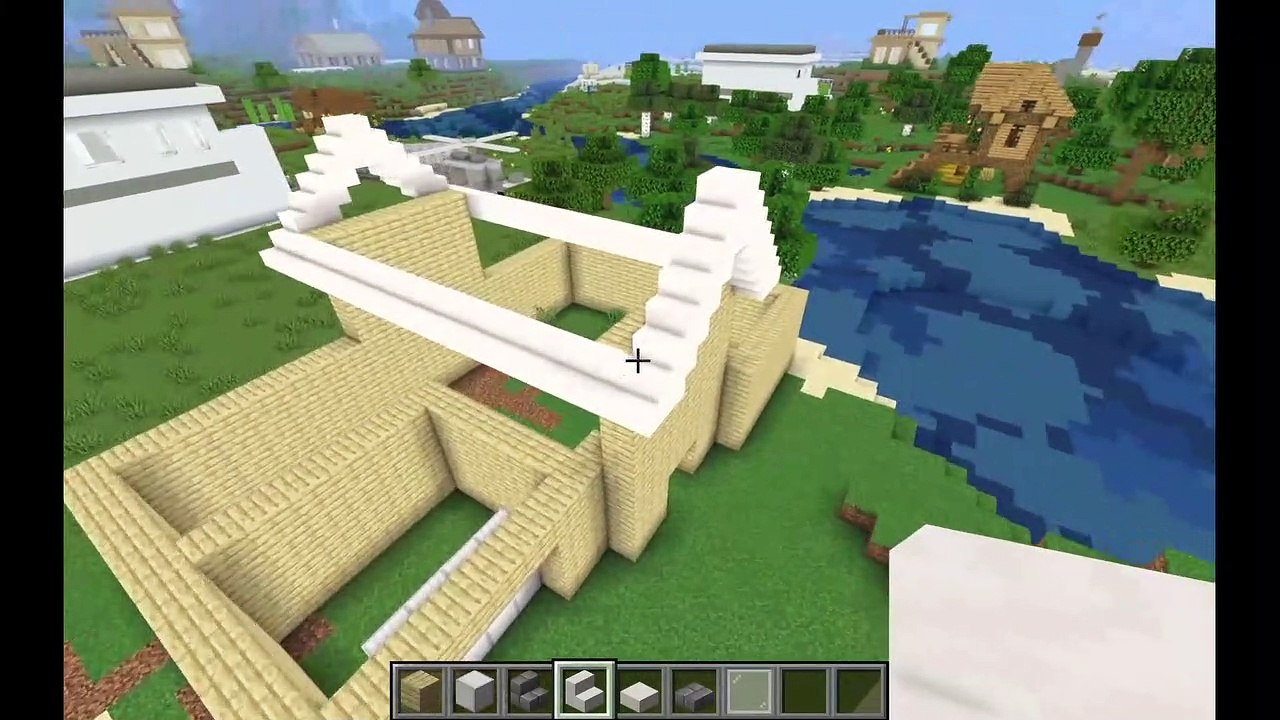 How to build a Suburban House in Minecraft