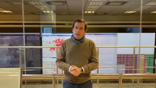 Almeida pide quedarse en casa ante situación grave y complicada por nevadas