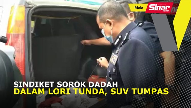 Sindiket sorok dadah dalam lori tunda, SUV tumpas